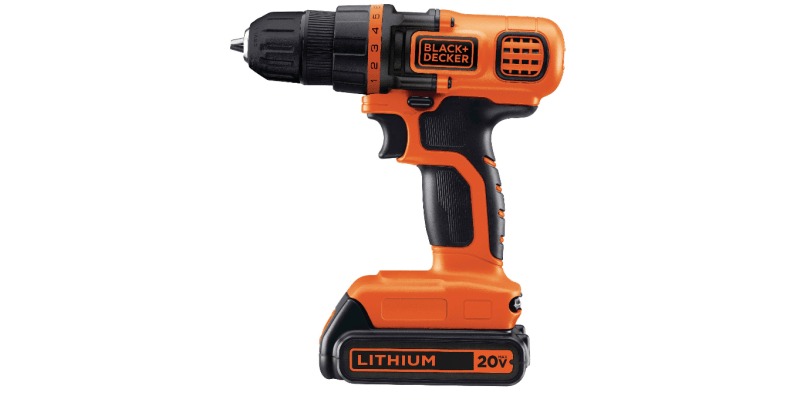 Taladro Atornillador Inalambrico BLACK + DECKER 20V Litio