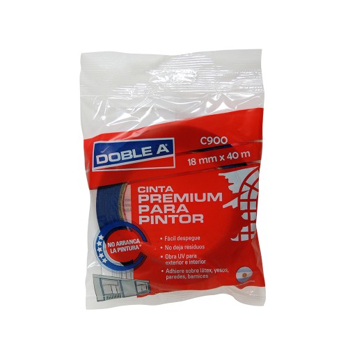 CINTA PREMIUM P/PINTOR UV 900 36mm x 40Mts. - ABRASIVOS ARGENTINOS