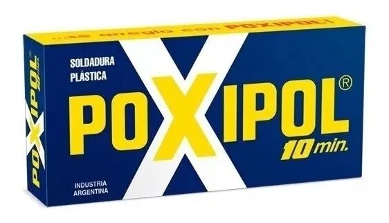 POXIPOL 10' GRIS GRANDE x 1085gr./700ml. - POXIPOL