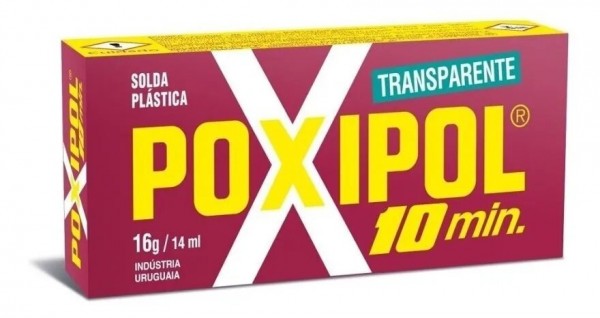 POXIPOL 10' TRANSPARENTE MEDIANO x 108gr/70ml - POXIPOL