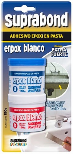 ADHESIVO EPOXI BLANCO 150Grs. - SUPRABOND