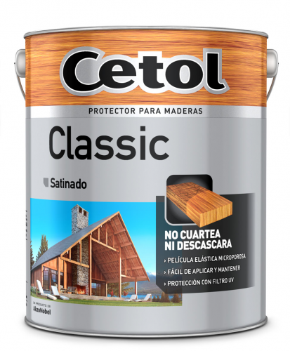 CETOL CLASSIC SATINADO CRISTAL 4Lts. - UNICOLORS ARGENTINA
