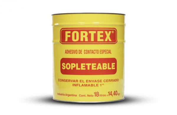 CEMENTO CONTACTO SOPLETEABLE  x18Lts. - FORTEX