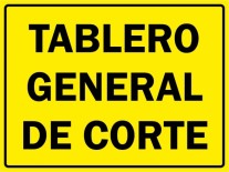 CARTEL TABLERO GENERAL DE CORTE - BM